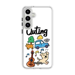 Galaxy S25 Halo MagSafe Cute Phone Case -Outing Compact Fit Hybrid Protection