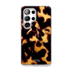 Galaxy S25 Ultra Cosmo Cute Case -Tortoise Shell Stylish Form