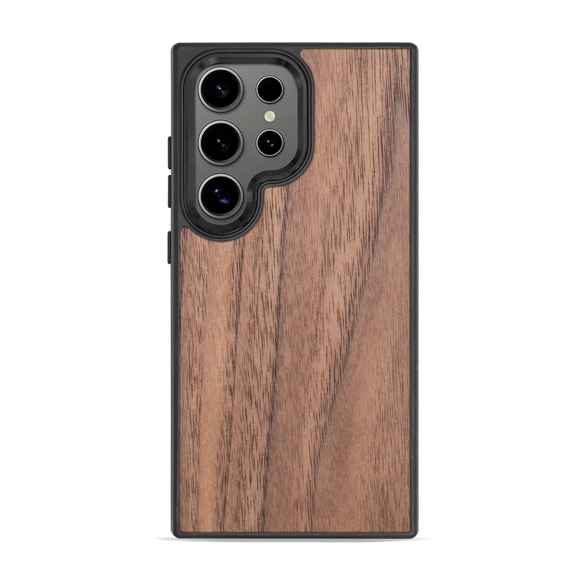 Galaxy S25 Ultra Slim Wood Case Matte Layer Precision Cutouts