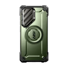 Refined Finish Galaxy S25 Ultra Unicorn Beetle MAG XT Bumper Case -Dark Green