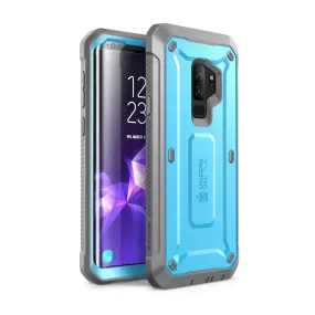 Galaxy S9 Plus Unicorn Beetle Pro Full Body Rugged Case-Blue Hybrid Grip Finish