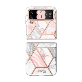 Durable touch Galaxy Z Flip3 Cosmo - Marble Pink
