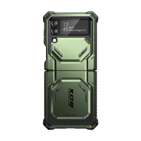 Galaxy Z Flip4 Armorbox - Dark Green Compact Look Hybrid Finish