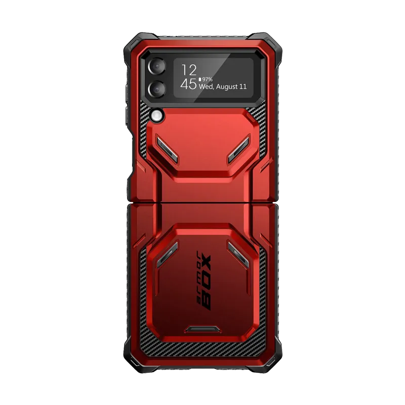 anti dust Ultra light Galaxy Z Flip4 Armorbox - Metallic Red