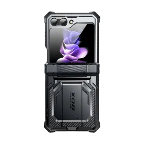 Galaxy Z Flip5 Armorbox - Black Stylish Detail