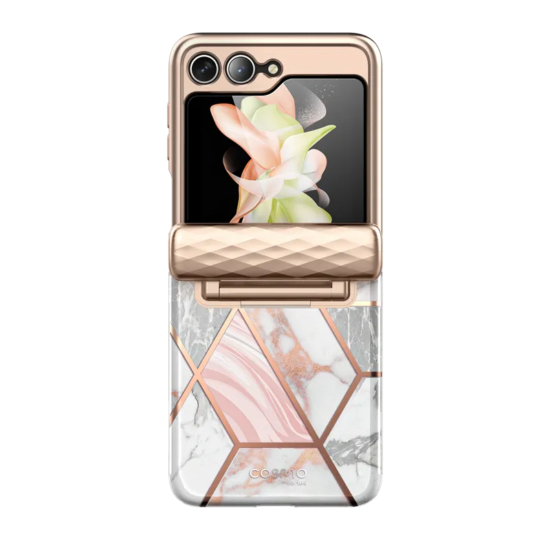 Smooth Design Durable Design Galaxy Z Flip5 Cosmo - Marble Pink
