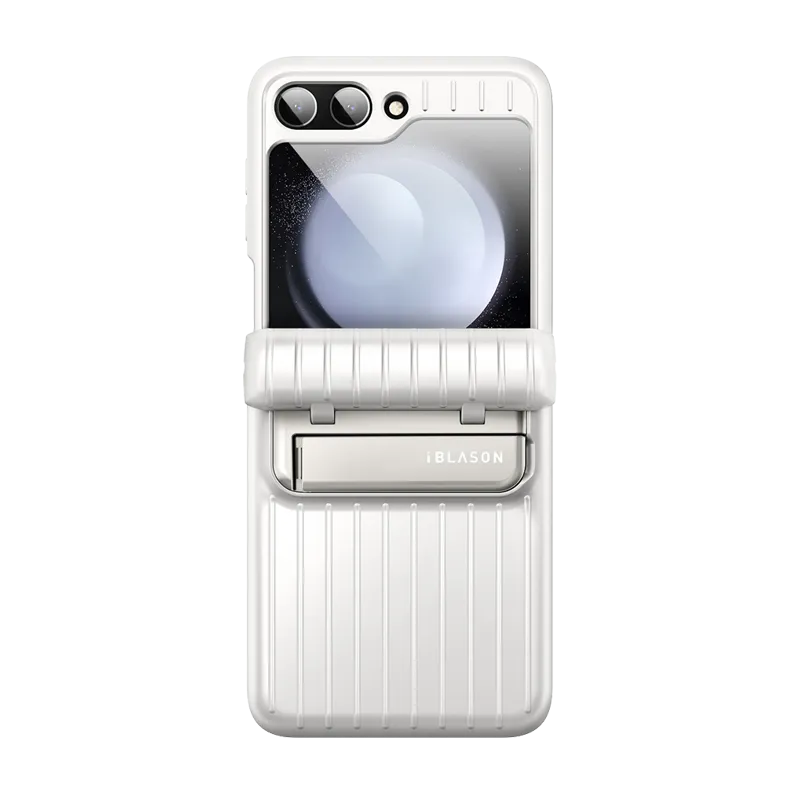 Galaxy Z Flip5 Journey - White Soft Edge