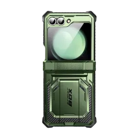 Matte Look Comfort Pattern Galaxy Z Flip6 Armorbox - Dark Green