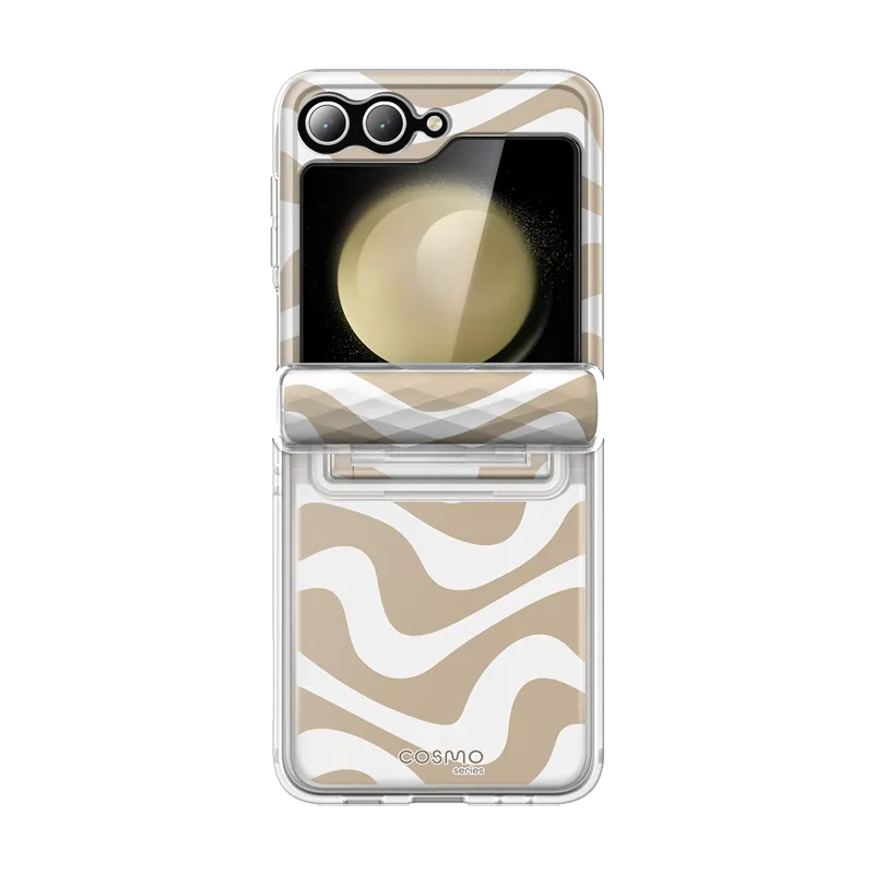 Galaxy Z Flip6 Cosmo - Beige Swirl Soft Feelings