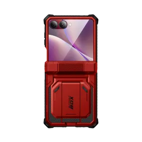 Galaxy Z Flip7 Armorbox - Metallic Red Gloss Surface