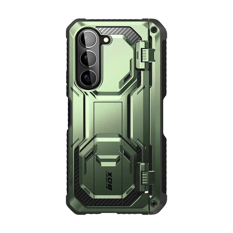 Galaxy Z Fold5 Armorbox - Dark Green Rugged Design Style