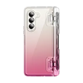 Galaxy Z Fold5  Halo Case- Gradient Pink Port Protection