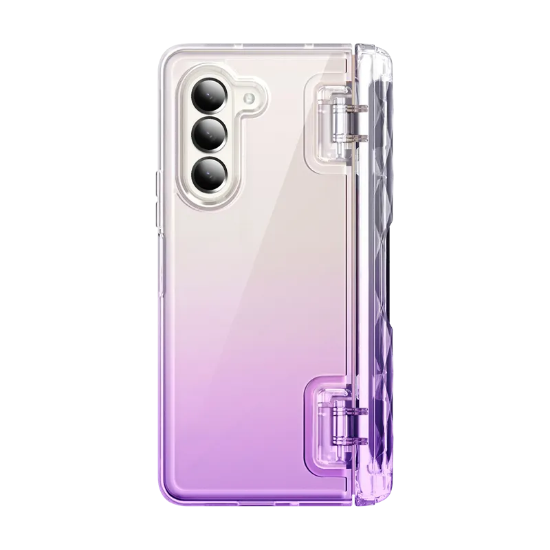 Galaxy Z Fold5 Halo - Gradient Purple Modern Pattern Style