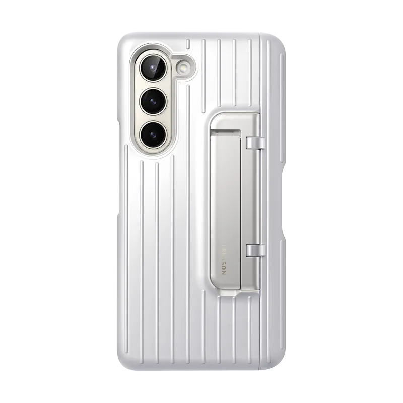 Galaxy Z Fold5 Journey - White Modern Edge Layer Elegant Surface