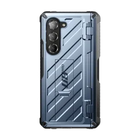 Galaxy Z Fold6 Unicorn Beetle PRO Rugged Case - Metallic Blue Shock Absorption Layer Gloss Layer Finish