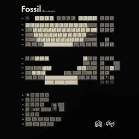 Competitive Gaming Keyboard Linux Compatible Keyboard GoMaster Fossil PBT Dye Sublimation Cherry Profile Keycap Set