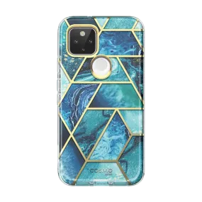 Google Pixel 5 Cosmo Case - Ocean Blue Classic Finish Durable Protection Layer