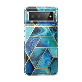 Google Pixel 6 Cosmo Case - Ocean Shock Surface Elegant Pattern