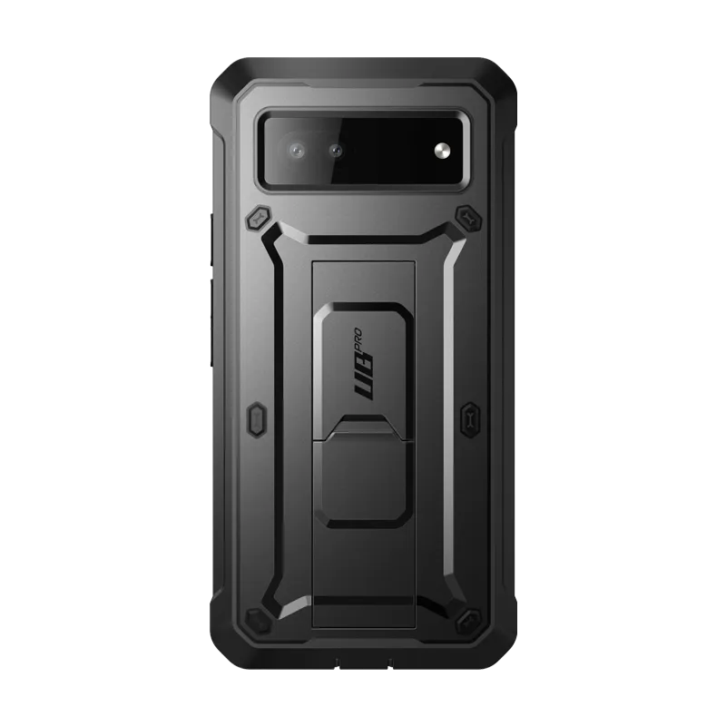 Textured Detail Google Pixel 7a Unicorn Beetle PRO Rugged Holster Case-Black