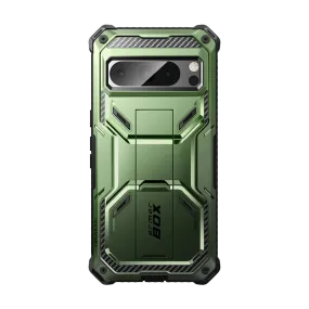 Google Pixel 8 Pro Armorbox Case - Dark Green Soft Edging