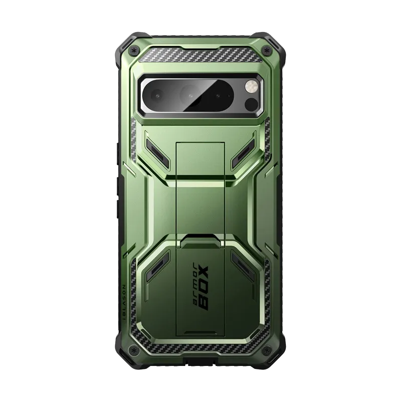 Google Pixel 8 Pro Armorbox Case - Dark Green Soft Edging