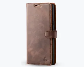 Everyday Use Google Pixel 8A - Vintage Leather Wallet Phone Case