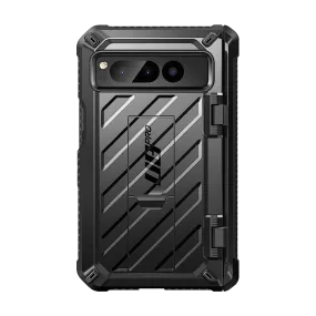 Google Pixel Fold Unicorn Beetle PRO Rugged Holster Case-Black Rugged Build Minimal Surface Layer