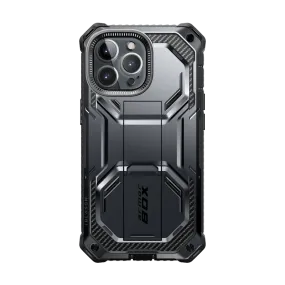 Comfort grip design iPhone 14 Pro Max Armorbox Case - Black