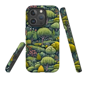 Modern Design Texture Protective Detail iPhone MagSafe Tough Case - Alice Holt Forest