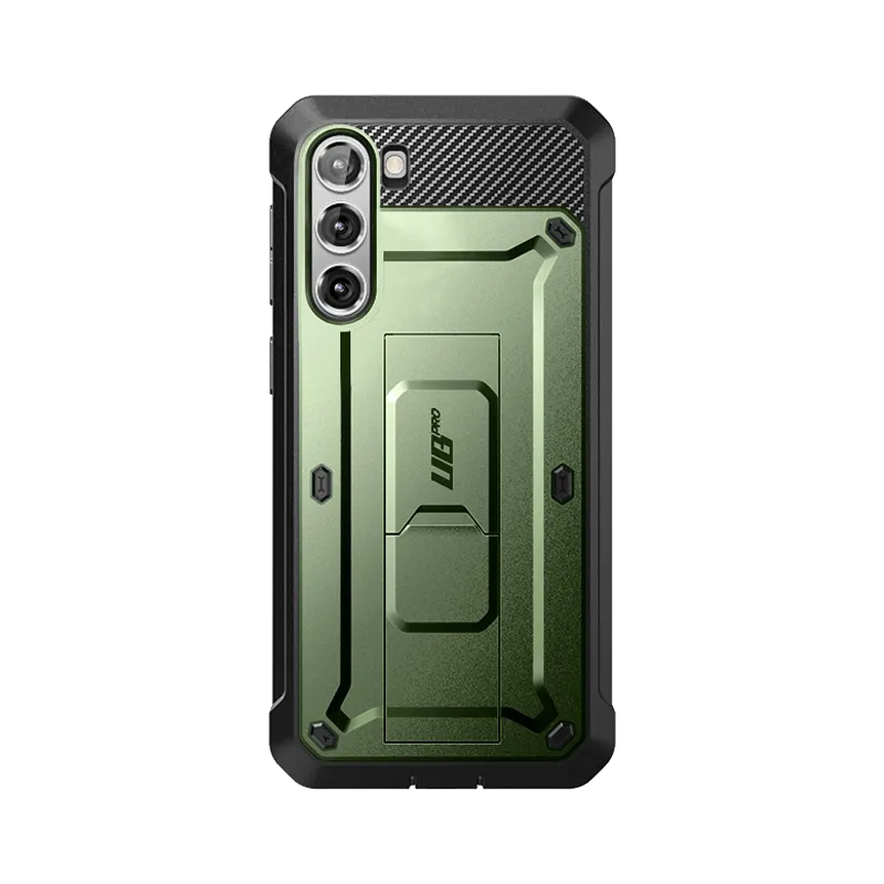 Galaxy S23 Plus Unicorn Beetle PRO Rugged Case-Dark Green Comfort Shield Texture