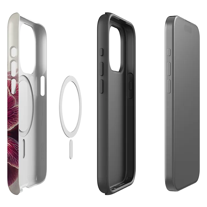 iPhone MagSafe Tough Case - Dale Floral metal frame