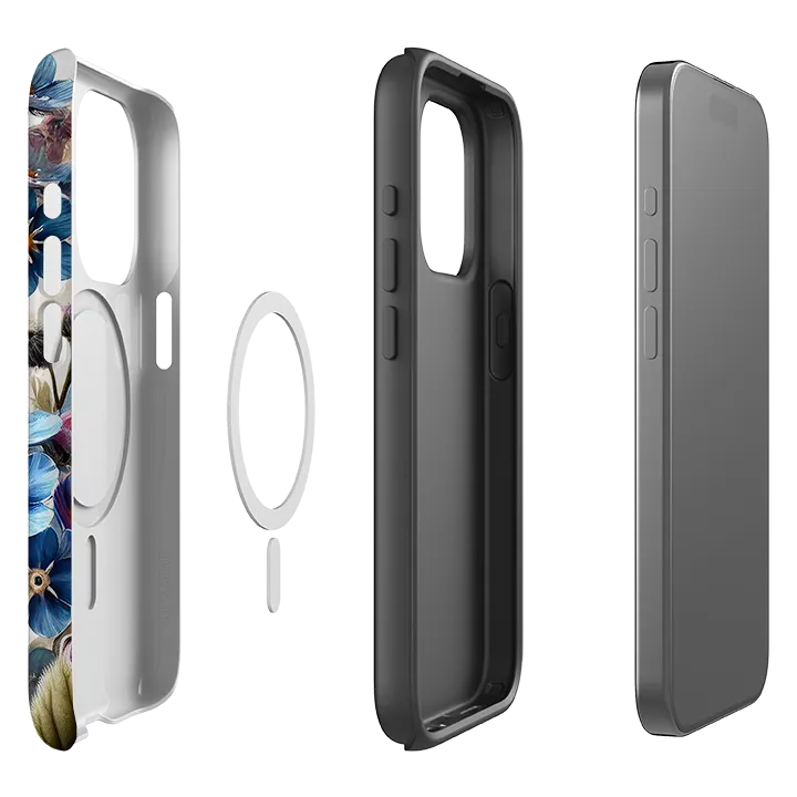 iPhone MagSafe Tough Case - Pitsford Floral daily protection Premium Surface Finish