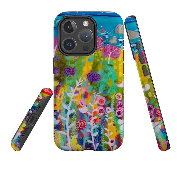 Classic Frame Elegant Texture iPhone MagSafe Tough Case -  Precious Day By Claire West