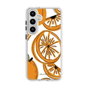 Galaxy S23 Halo MagSafe Cute Phone Case - Oranges Sleek Appearance Elegant Edge