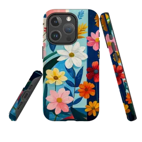 Outdoor Protection Elegant Surface iPhone MagSafe Tough Case - Bloom Floral