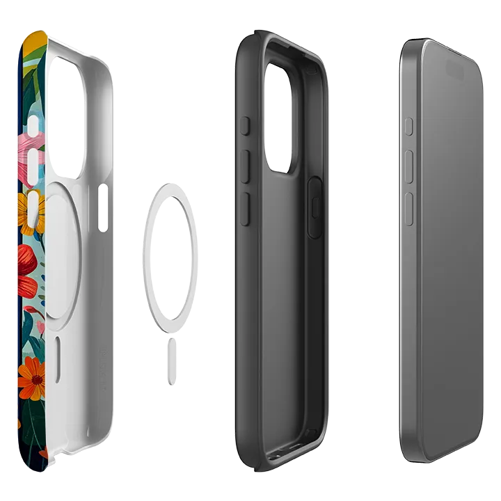 iPhone MagSafe Tough Case - Bloom Floral Matte Layer