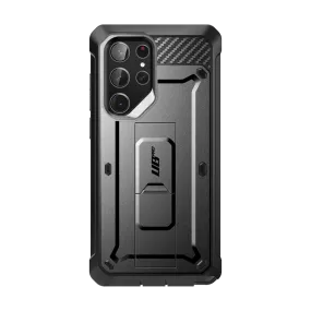 Galaxy S23 Ultra Unicorn Beetle PRO Rugged Case-Black Soft Material