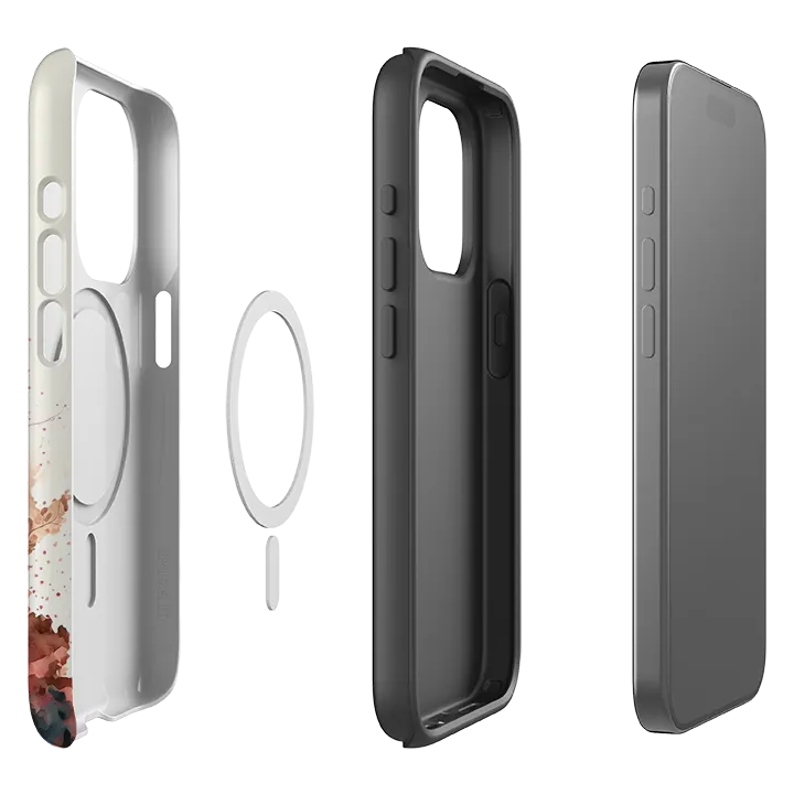 Hybrid Detail Scratch Proof iPhone MagSafe Tough Case - Cradoc Peacock