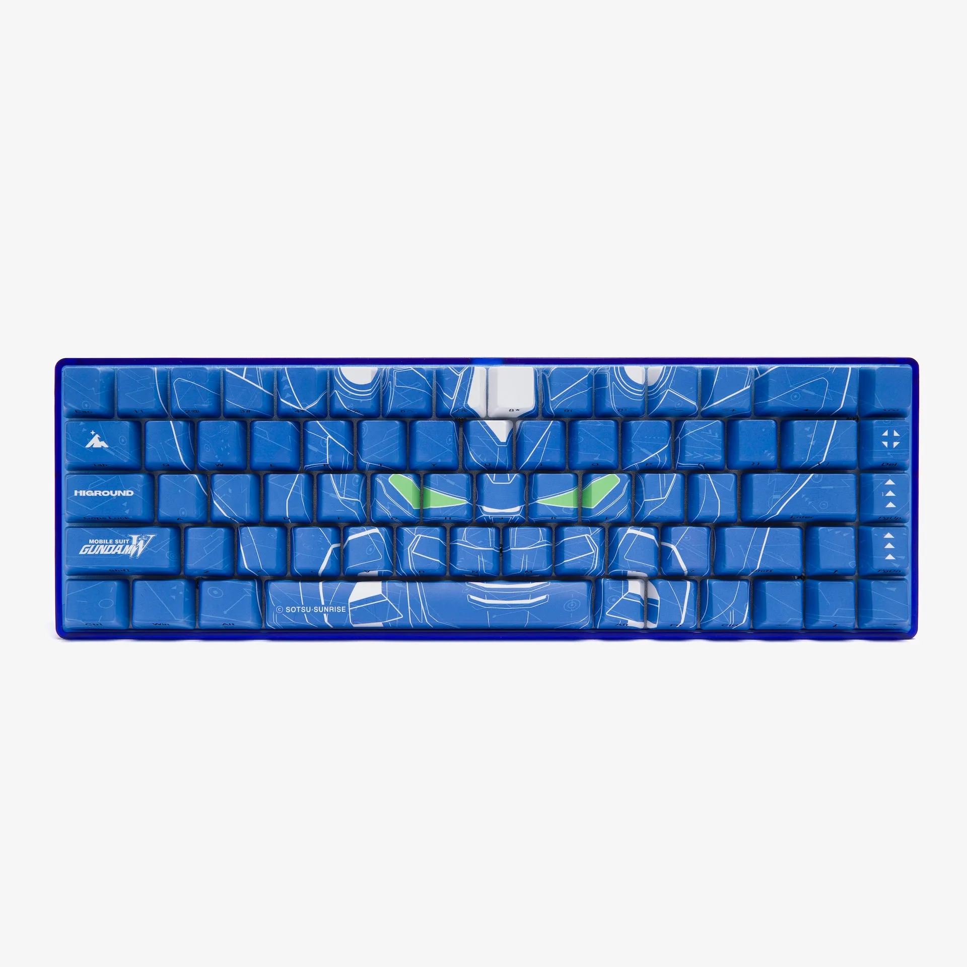 Gundam Basecamp 65 Keyboard - Admiral (Blue) Tenkeyless Keyboard Silent Switch