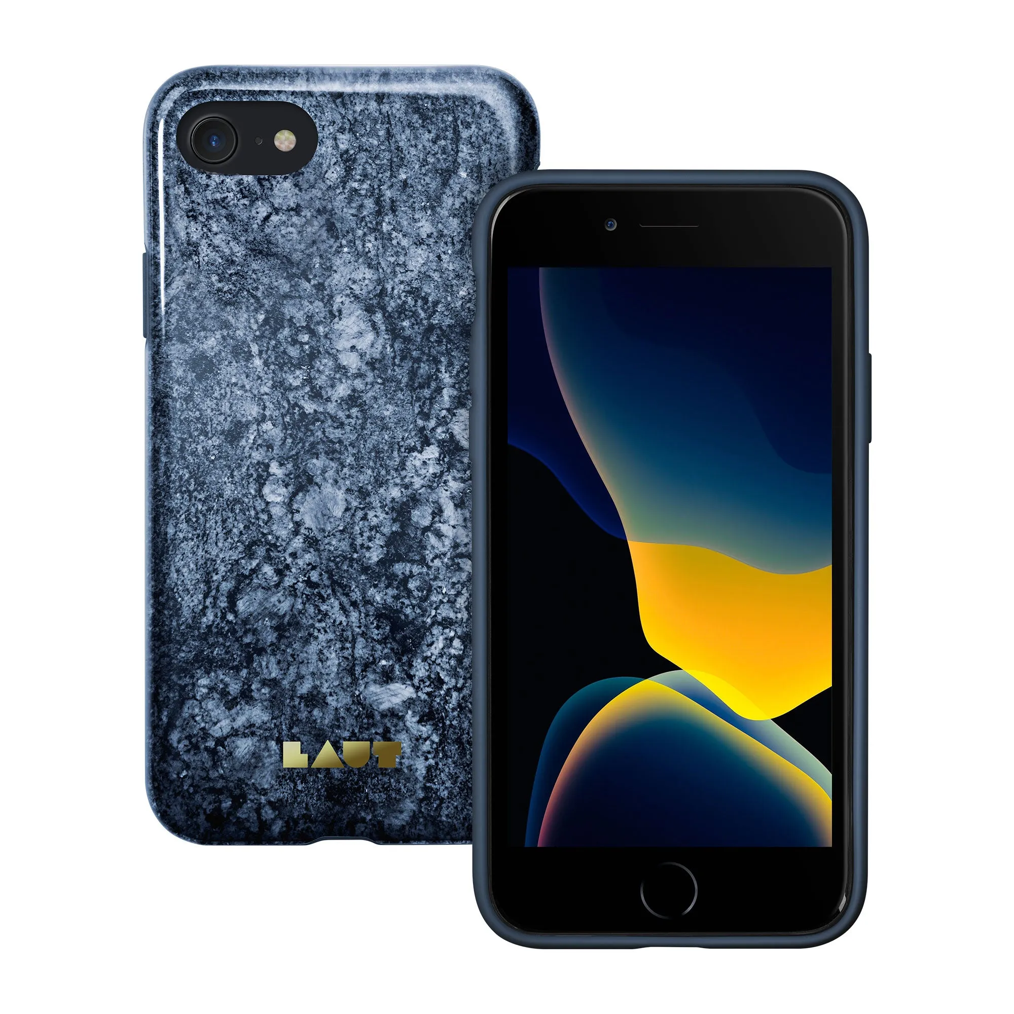 Matte Surface Design HUEX ELEMENTS case for iPhone SE / 8 /7