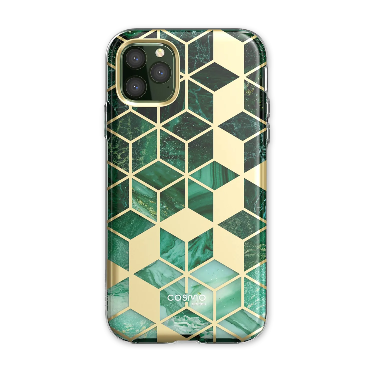 iPhone 11 Pro Max Cosmo Case-Marble Green Modern Accessory