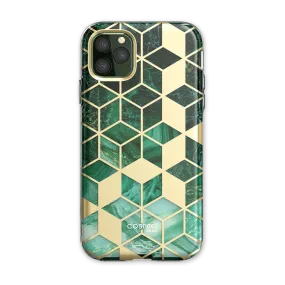 iPhone 11 Pro Max Cosmo Case-Marble Green Modern Accessory
