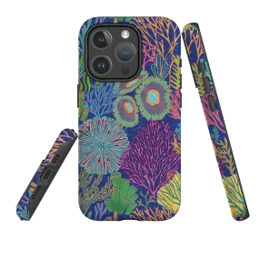 Hybrid Frame iPhone MagSafe Tough Case - Coral II By Natalie Pedetti Prack