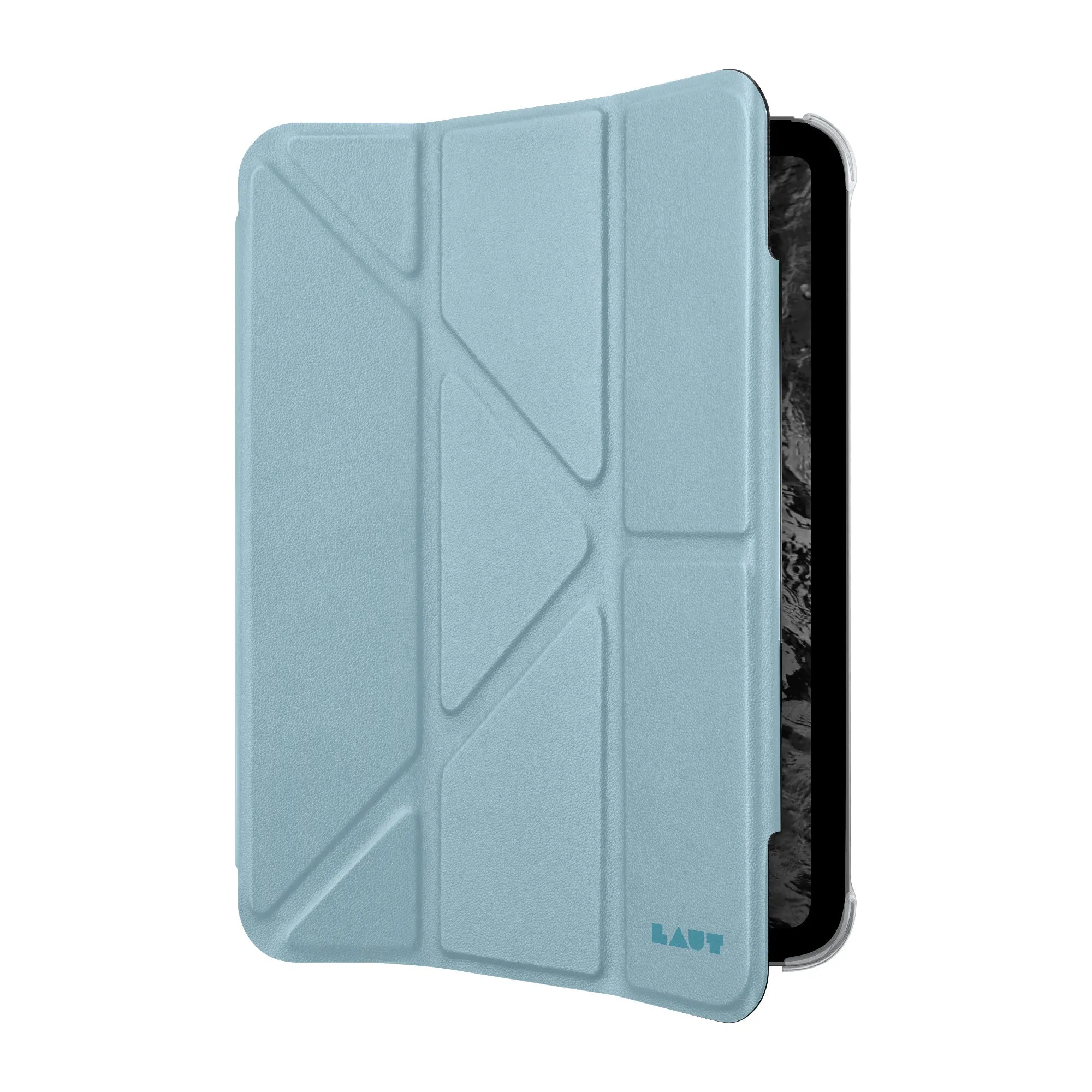 HUEX FOLIO Versatile Stand case with Stylus Pen Slot for iPad mini 7 / iPad mini 6 anti fingerprint Strong Texture