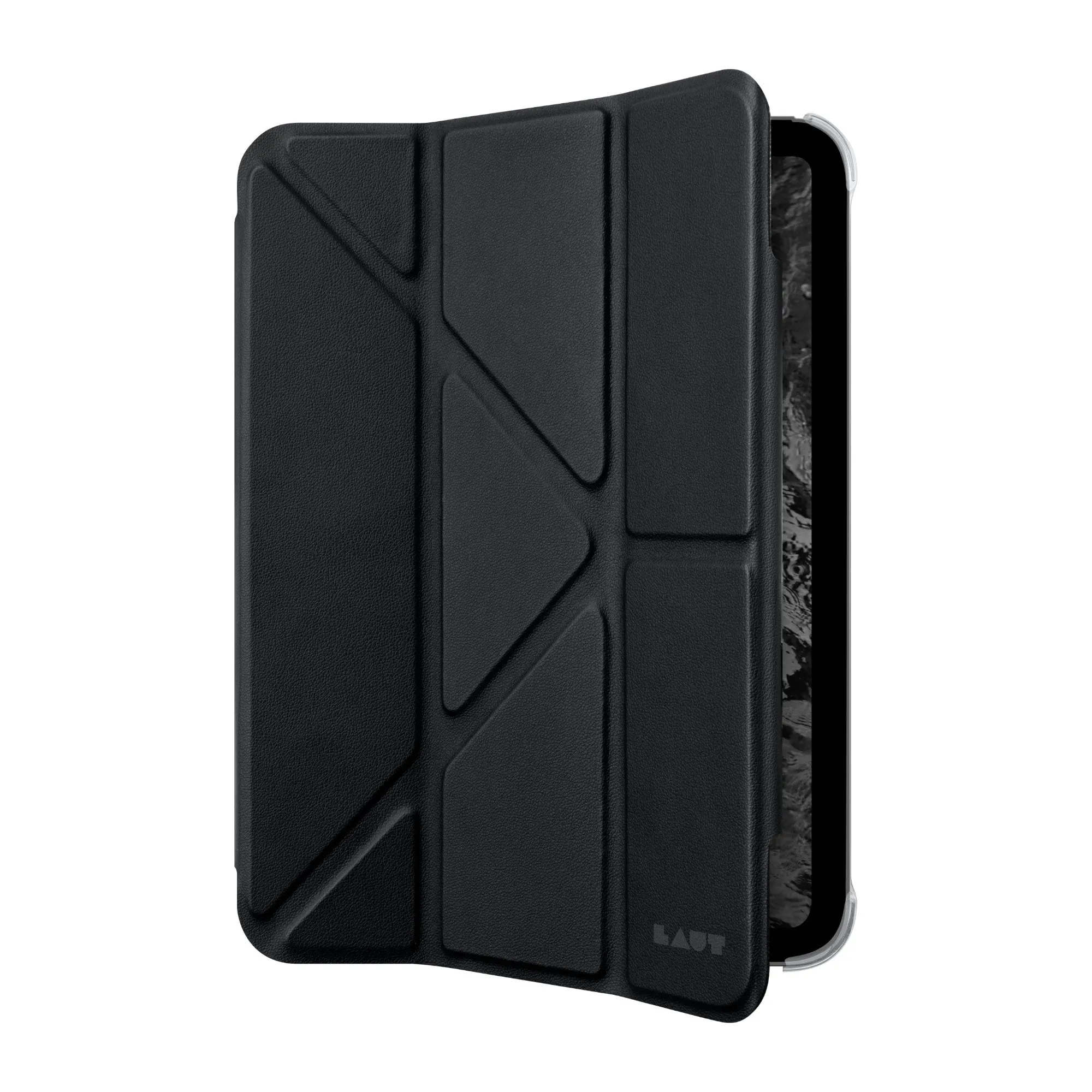 Soft Build Texture HUEX FOLIO Versatile Stand case with Stylus Pen Slot for iPad mini 7 / iPad mini 6