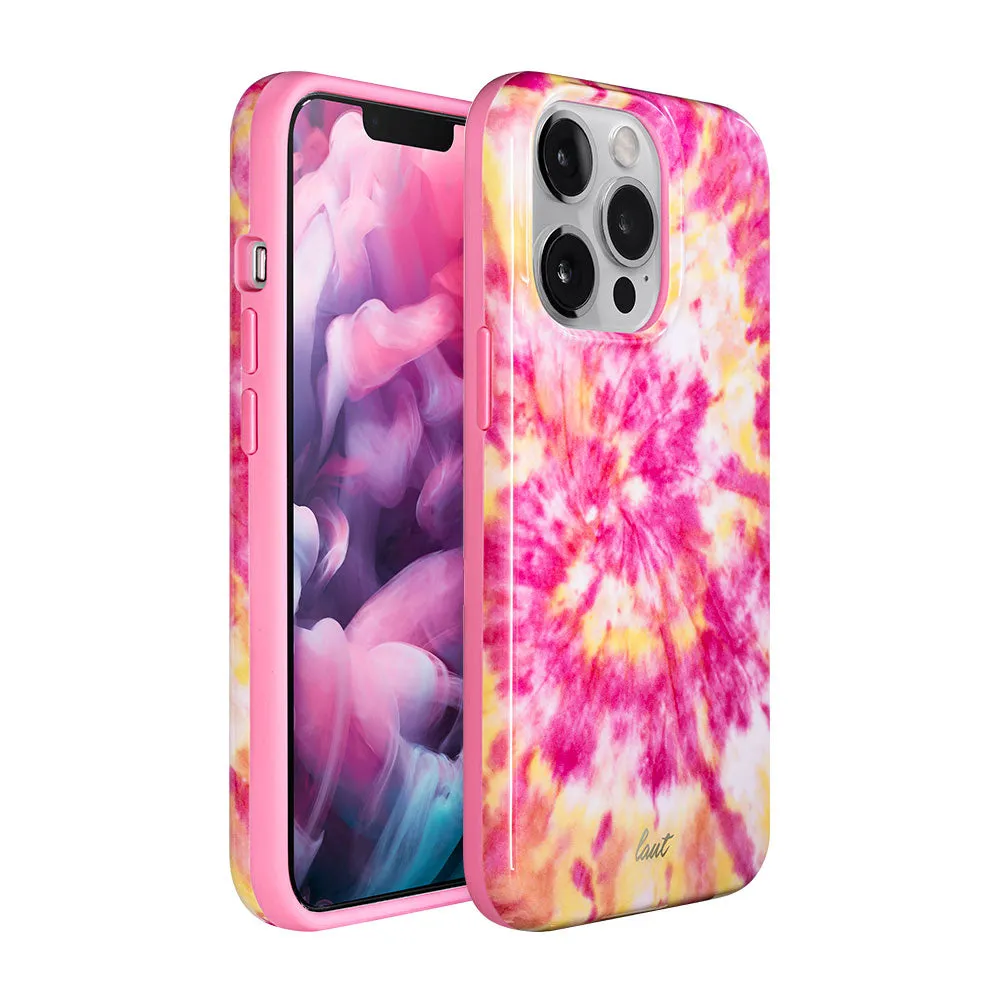 Clean Texture Soft Edge Detail HUEX TIE DYE case for iPhone 13 Series