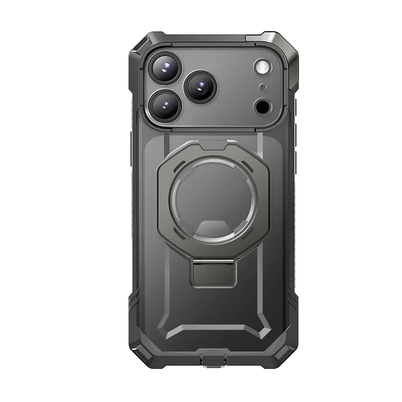 Rugged Grip UB GRIP Series iPhone 17 Pro Max MagSafe Camera Control Button Phone Case - Gray