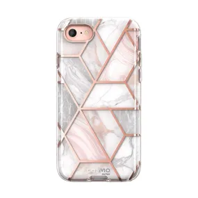 iPhone 8 | 7 Cosmo Case-Marble Pink Shock Cushion