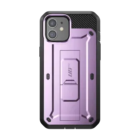 iPhone 12 mini 5.4 inch Unicorn Beetle Pro Rugged Case-Metallic Purple Durable Surface