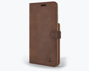 Samsung Galaxy S21 Ultra - Vintage Leather Wallet Phone Case Matte Design Texture Modern Grip Design